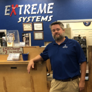 Greg from Extreme Systems after successful POS